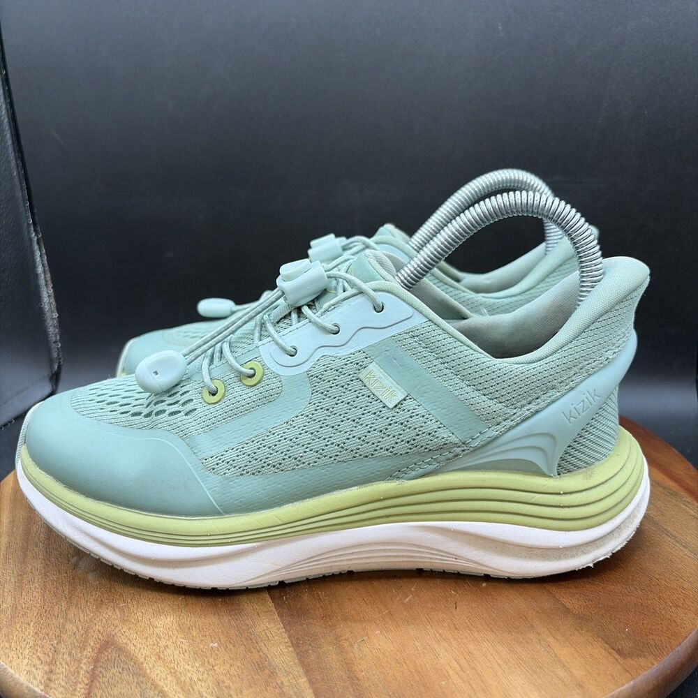 Kizik London Women’s Size 6.5 Shoes Surf Spray Granite Green Athletic Sneaker
